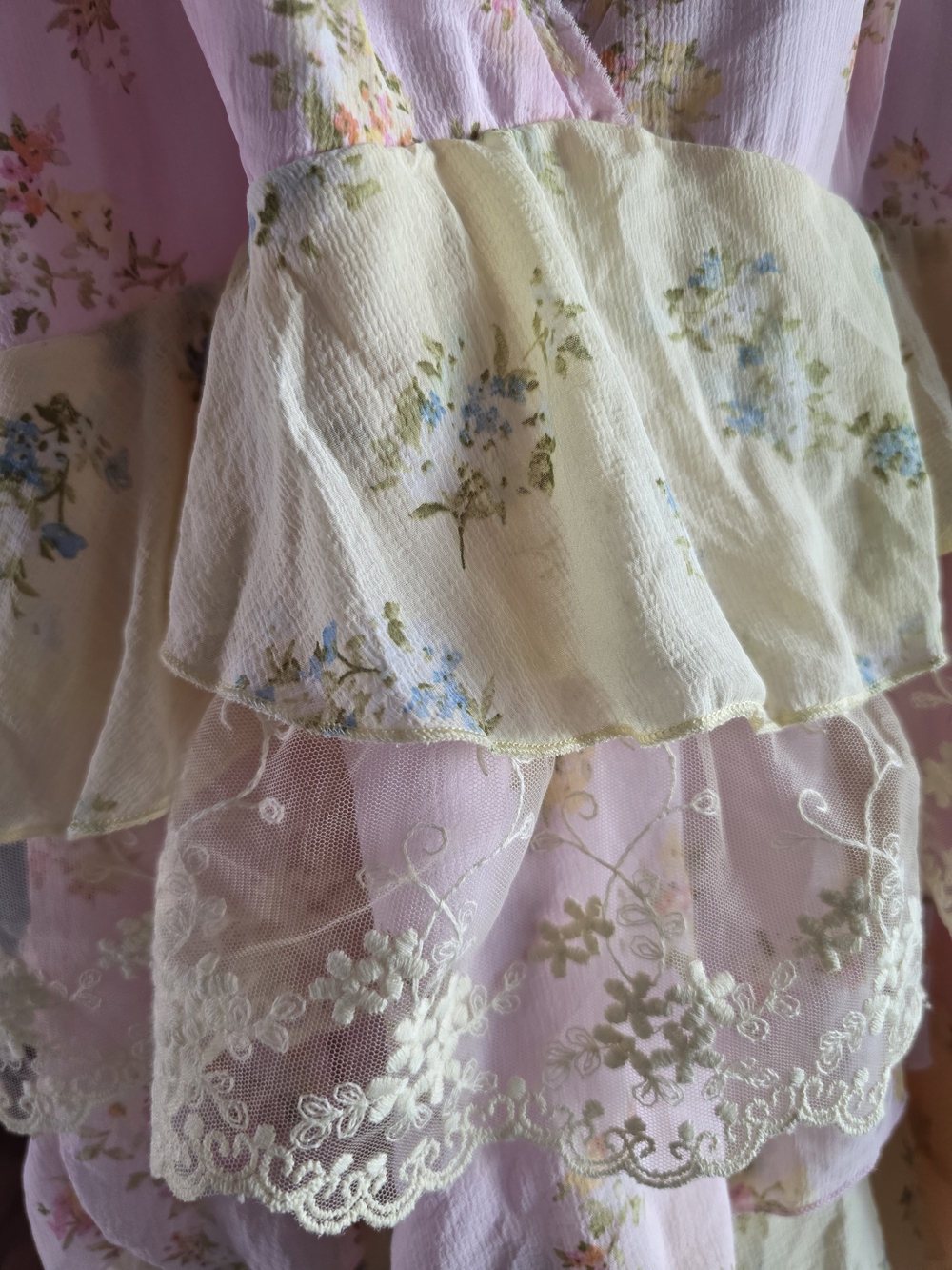 Altar'd State Lelani Mini Pastel Dress - Picture 8 of 9